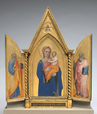 Madonna col Bambino con San Pietro e San Giovanni Evangelista, c.1360 da Nardo di Cione